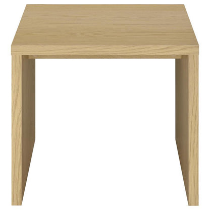 Canoga - Lift Top Cocktail Coffee Table Set - Light Oak Table Sets by Coaster Fine Furniture - Walls Furniture & Mattress