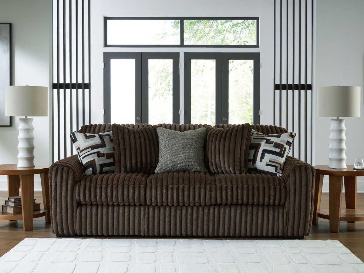 Midnight - Madness - Sofa Stationary Sofas by Signature Design by Ashley® - Walls Furniture & Mattress
