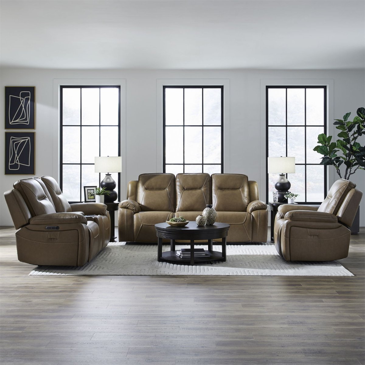 Callihan - Sofa Set Reclining Sofas & Loveseats by Liberty Furniture - Walls Furniture & Mattress