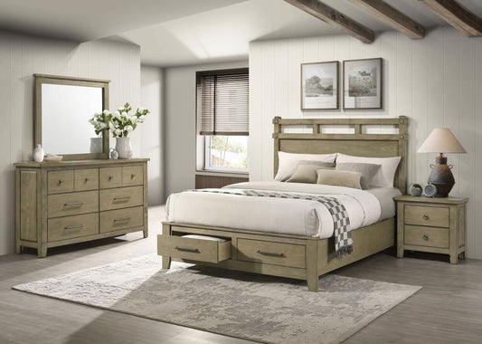Hazlewood - Storage Bedroom Set 4 Piece Bedroom Sets by Coaster Fine Furniture - Walls Furniture & Mattress