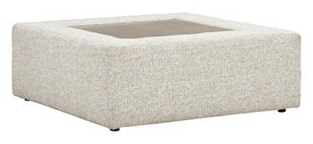 Ashbourne Estate - Oversized Accent Ottoman - Snowstone Accent Ottomans by Signature Design by Ashley® - Walls Furniture & Mattress