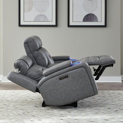 Chapman - Loveseat With Console P2 & ZG Reclining Loveseats by Liberty Furniture - Walls Furniture & Mattress