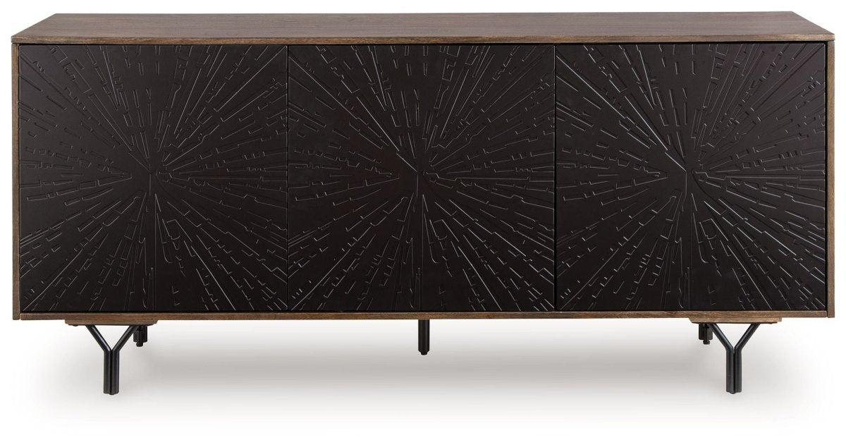 Lavinmont - Multi Brown - Accent Cabinet Accent Cabinets by Signature Design by Ashley® - Walls Furniture & Mattress