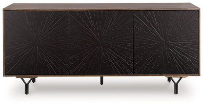 Lavinmont - Multi Brown - Accent Cabinet Accent Cabinets by Signature Design by Ashley® - Walls Furniture & Mattress