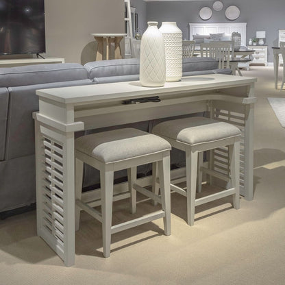 Berkley Square - 3 Piece Console Set - Brown 3 Piece Living Room Sets by Liberty Furniture - Walls Furniture & Mattress