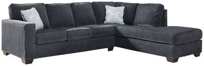 Altari - Sectional With Chaise Stationary Sectionals by Signature Design by Ashley® - Walls Furniture & Mattress