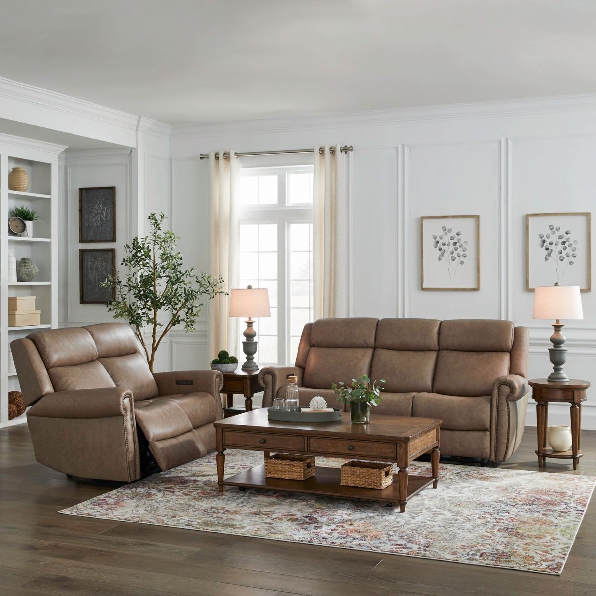 Carlton - Sofa Set Reclining Sofas & Loveseats by Liberty Furniture - Walls Furniture & Mattress