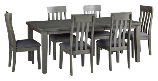 Hallanden - Dining Room Set 6 Piece Dining Room Sets by Signature Design by Ashley® - Walls Furniture & Mattress