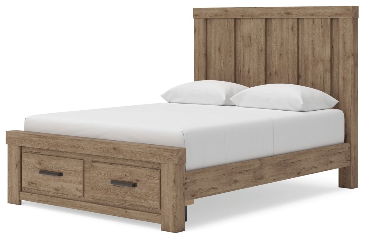 Oliandon - Panel Storage Bed Storage Beds by Signature Design by Ashley® - Walls Furniture & Mattress