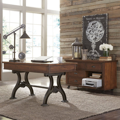Arlington House - Desk Set 4 Piece Home Office Sets by Liberty Furniture - Walls Furniture & Mattress