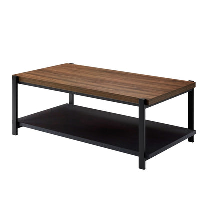Linea - 3 Piece Occasional Set (1 Coffee & 2 End Tables) - Black / Brown Table Sets by New Classic - Walls Furniture & Mattress