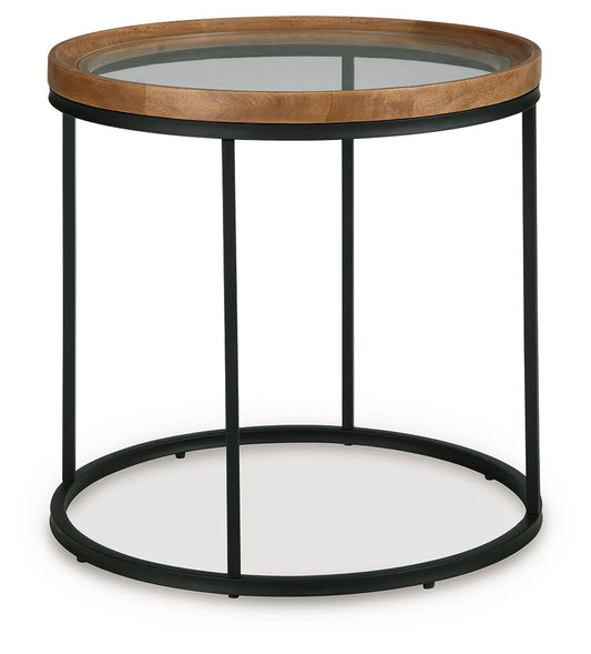 Noraluna - Round Table End Tables by Signature Design by Ashley® - Walls Furniture & Mattress