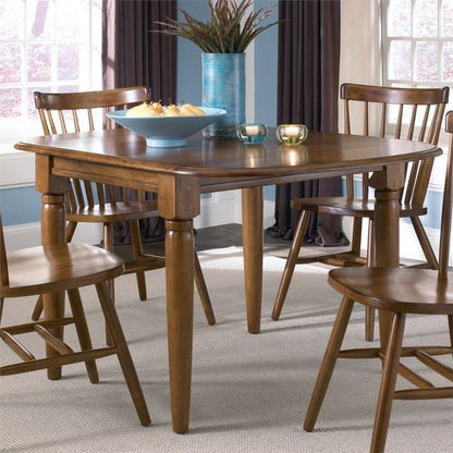 Creations - Drop Leaf Table - Dark Brown Dining Tables by Liberty Furniture - Walls Furniture & Mattress