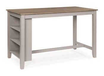 Harperfeld - Rectangular Dining Room Counter Table - Natural / Gray Counter Tables by Signature Design by Ashley® - Walls Furniture & Mattress