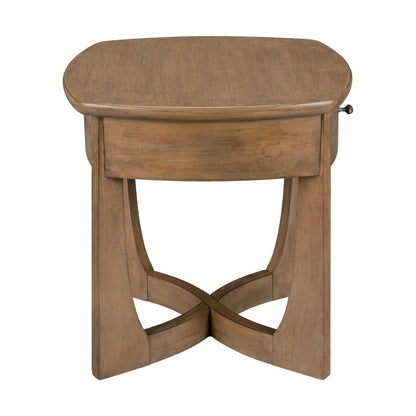Bexley - End Table - Tuscan Brown End Tables by Liberty Furniture - Walls Furniture & Mattress