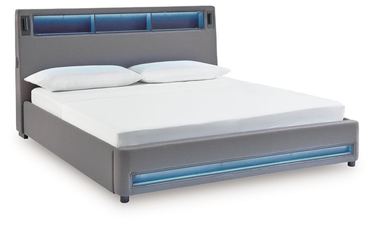 Verishaw - Upholstered Bed Upholstered Beds by Signature Design by Ashley® - Walls Furniture & Mattress