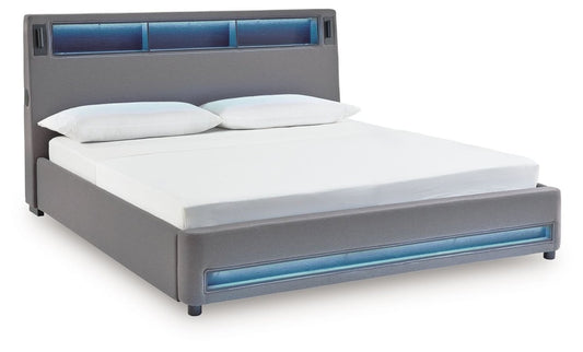 Verishaw - Upholstered Bed Upholstered Beds by Signature Design by Ashley® - Walls Furniture & Mattress