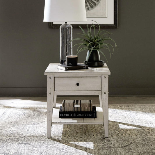 Lake House - End Table End Tables by Liberty Furniture - Walls Furniture & Mattress