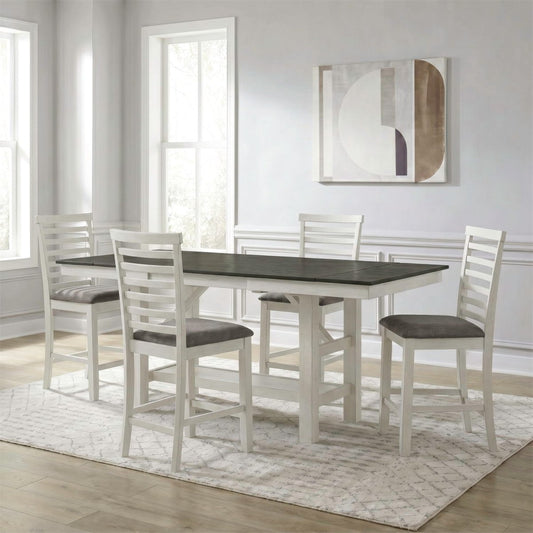 Brook Bay - Gathering Table Set 5 Piece Dining Room Sets by Liberty Furniture - Walls Furniture & Mattress