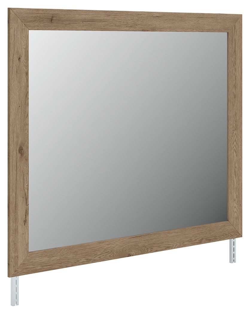 Oliandon - Bedroom Mirror - Light Brown Mirrors by Signature Design by Ashley® - Walls Furniture & Mattress