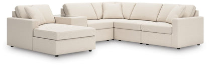 Modmax - Sectional - Oyster Stationary Sectionals by Signature Design by Ashley® - Walls Furniture & Mattress