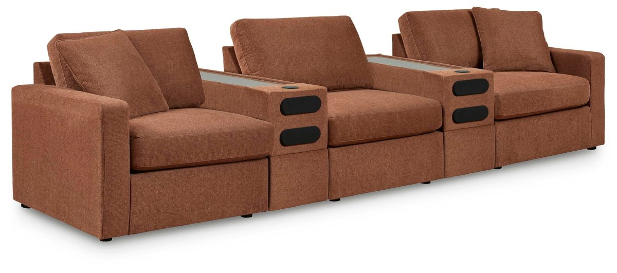 Modmax - Sectional - Spice Stationary Sectionals by Signature Design by Ashley® - Walls Furniture & Mattress