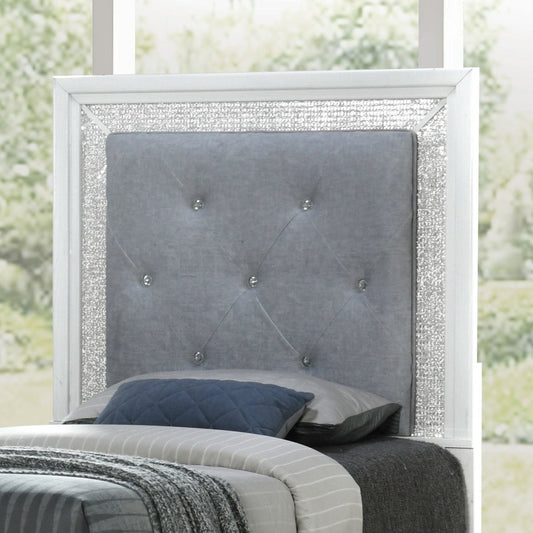 Reflections - Upholstered Panel Headboard With Lights Upholstered Headboards by Liberty Furniture - Walls Furniture & Mattress