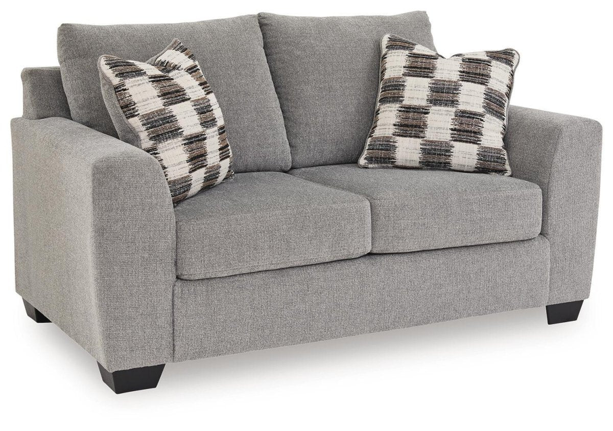 Loreo - Loveseat Stationary Loveseats by Benchcraft® - Walls Furniture & Mattress