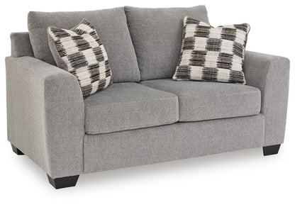 Loreo - Loveseat Stationary Loveseats by Benchcraft® - Walls Furniture & Mattress
