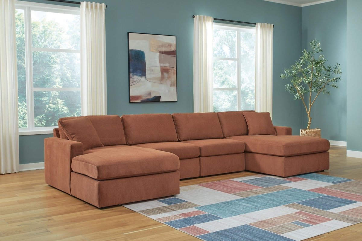 Modmax - Sectional - Spice Stationary Sectionals by Signature Design by Ashley® - Walls Furniture & Mattress
