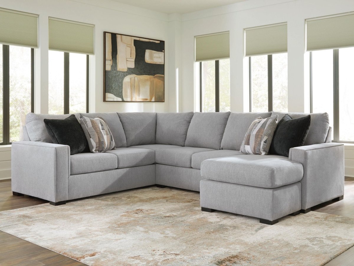 Lakepoint - Sectional Stationary Sectionals by Benchcraft® - Walls Furniture & Mattress