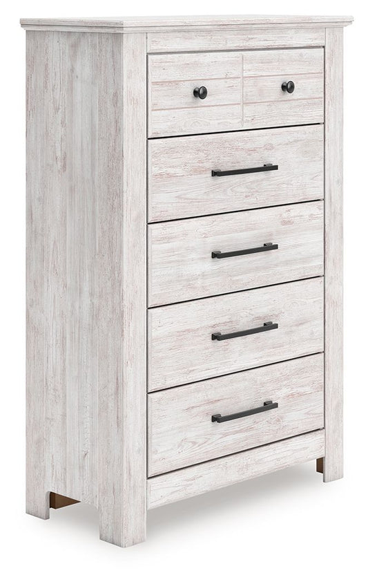 Makidern - Five Drawer Chest Accent Chests by Signature Design by Ashley® - Walls Furniture & Mattress