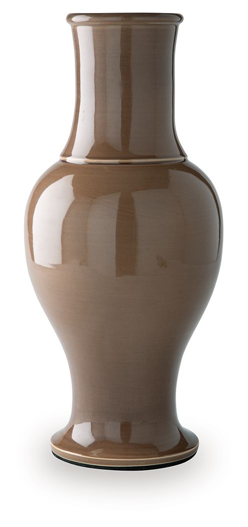 Tillmer - Vase - Brown Vases & Jars by Signature Design by Ashley® - Walls Furniture & Mattress