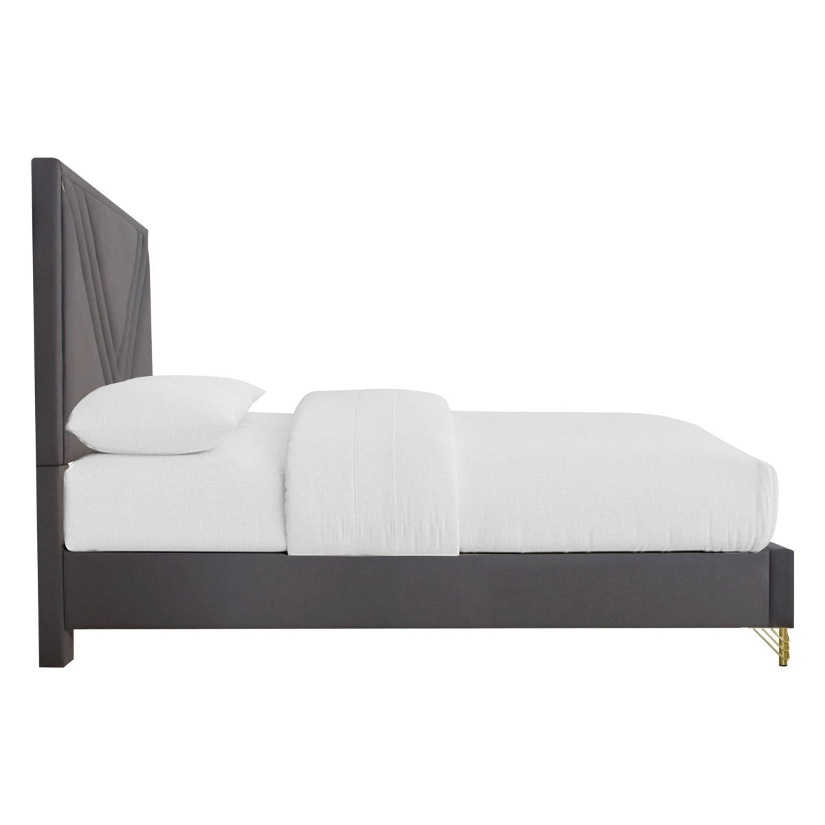 Symmetry - Bed Upholstered Beds by New Classic - Walls Furniture & Mattress