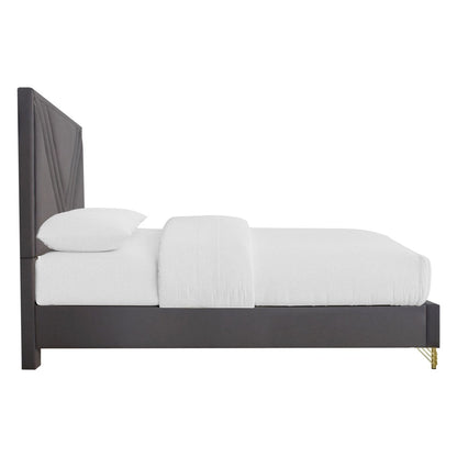 Symmetry - Bed Upholstered Beds by New Classic - Walls Furniture & Mattress