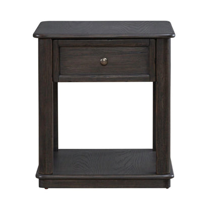 Wallace - End Table - Brown End Tables by Liberty Furniture - Walls Furniture & Mattress