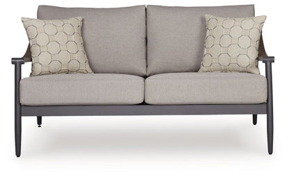 Ocean Beach - Loveseat With Cushion - Gray Loveseats by Signature Design by Ashley® - Walls Furniture & Mattress