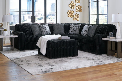Midnight - Madness - Sectional Set 4 Piece Living Room Sets by Signature Design by Ashley® - Walls Furniture & Mattress