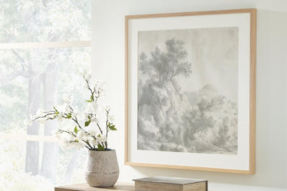 Casslock - Wall Art - Gray Framed Prints by Signature Design by Ashley® - Walls Furniture & Mattress