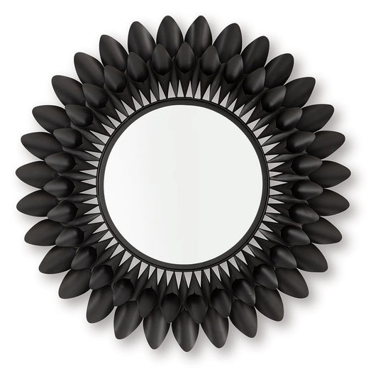 Ryenmour - Oil Rubbed Bronze Finish - Accent Mirror Accent Mirrors by Signature Design by Ashley® - Walls Furniture & Mattress