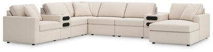 Modmax - Sectional - Oyster Stationary Sectionals by Signature Design by Ashley® - Walls Furniture & Mattress