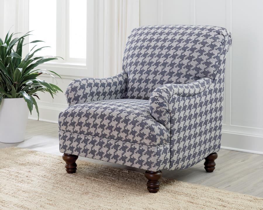 Glenn - Upholstered English Arm Accent Chair Arm Chairs by CoasterElevations - Walls Furniture & Mattress