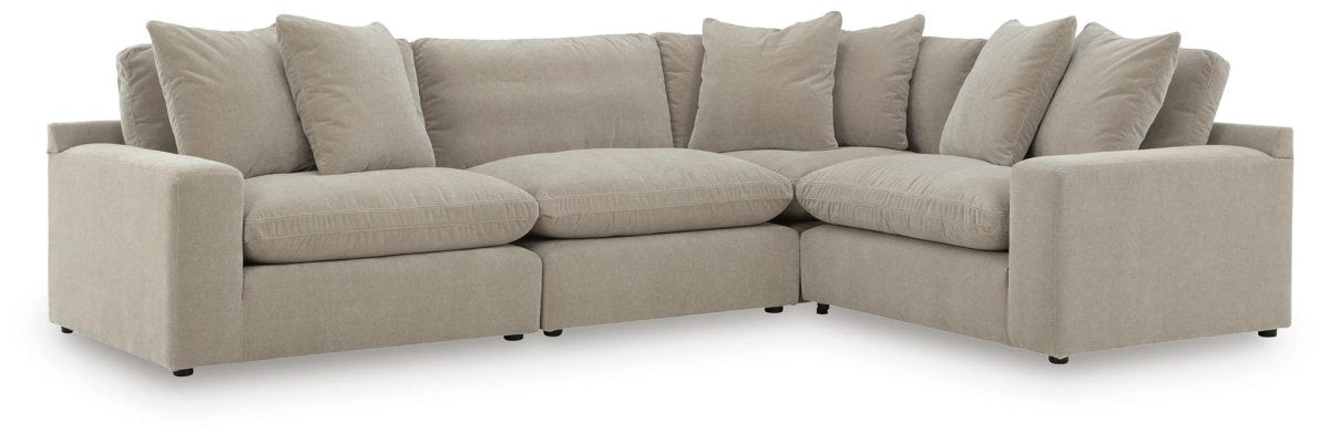 Maxton Heights - Sectional Stationary Sectionals by Benchcraft® - Walls Furniture & Mattress