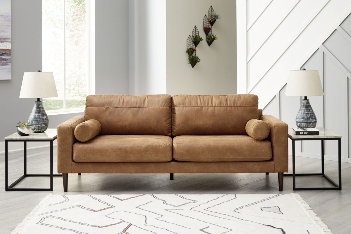 Telora - Living Room Set Stationary Chair & Ottoman by Signature Design by Ashley® - Walls Furniture & Mattress