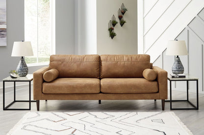 Telora - Living Room Set Stationary Chair & Ottoman by Signature Design by Ashley® - Walls Furniture & Mattress