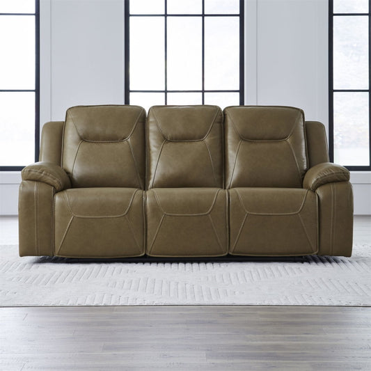 Callihan - Sofa P3 & ZW - York Butternut Reclining Sofas by Liberty Furniture - Walls Furniture & Mattress