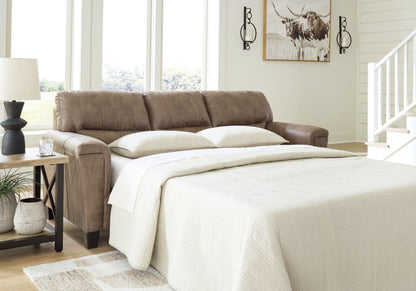 Navi - Fossil - Queen Sofa Sleeper Sleeper Sofas by Signature Design by Ashley® - Walls Furniture & Mattress