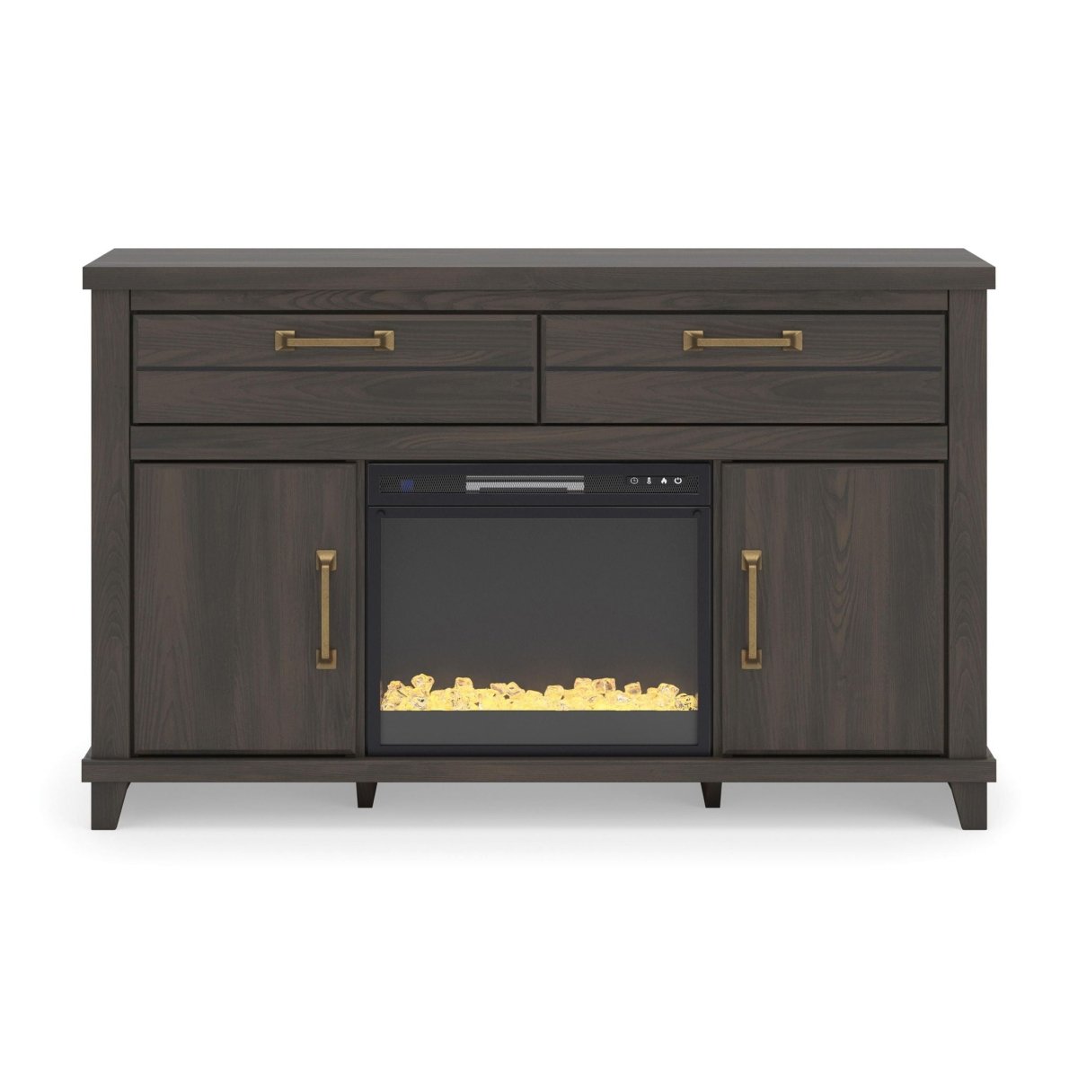 Brazen Valley - TV Stand With Fireplace Option TV Stands by Signature Design by Ashley® - Walls Furniture & Mattress