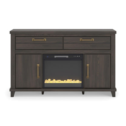 Brazen Valley - TV Stand With Fireplace Option TV Stands by Signature Design by Ashley® - Walls Furniture & Mattress