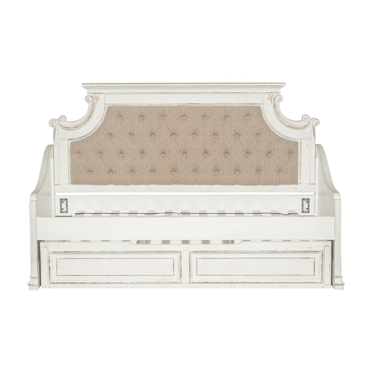 Magnolia Manor - Twin Trundle Unit - Antique White Trundles by Liberty Furniture - Walls Furniture & Mattress